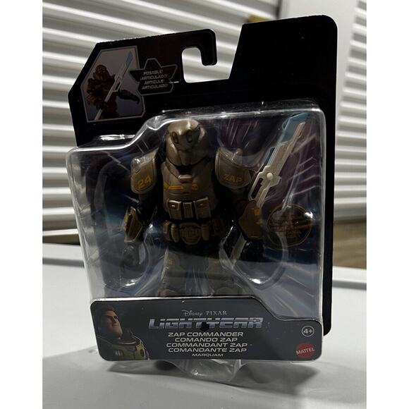 ZAP Commander Pixar Buzz Lightyear Marquam 5" Action Figure Toy NEW NIB - Picture 2 of 7